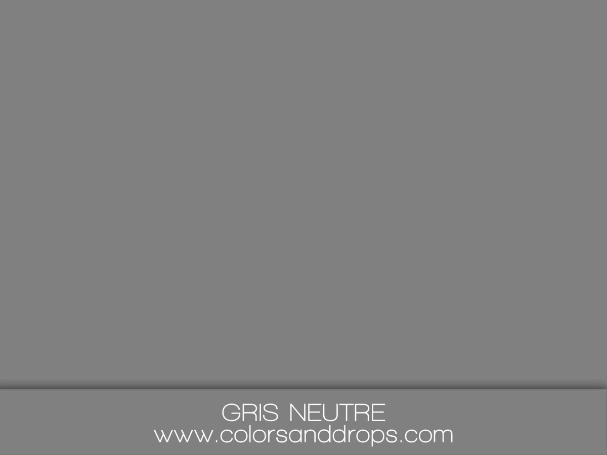 Plain grey photo backdrop Gris – plain neutral grey backdrop | Colors&Drops