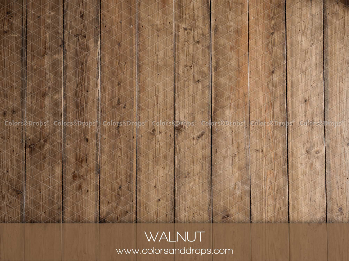 Christmas photo backdrop & floor Walnut – rough walnut wooden planks | Colors&Drops