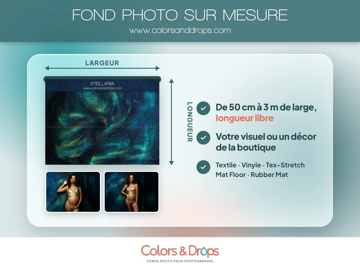 Fond photo sur mesure
