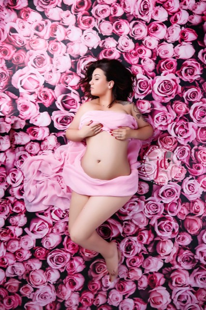 Sol imitation parterre de rose, Photo femme enceinte, Fond photo
